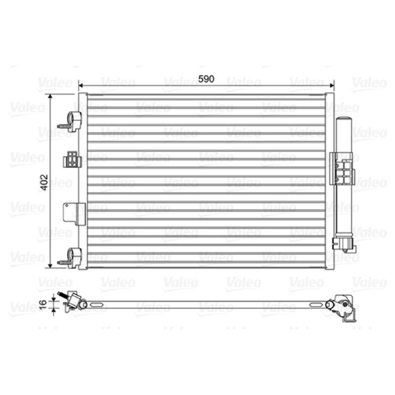 CONDENSER A/C FOC11- C-MAX CONNECT